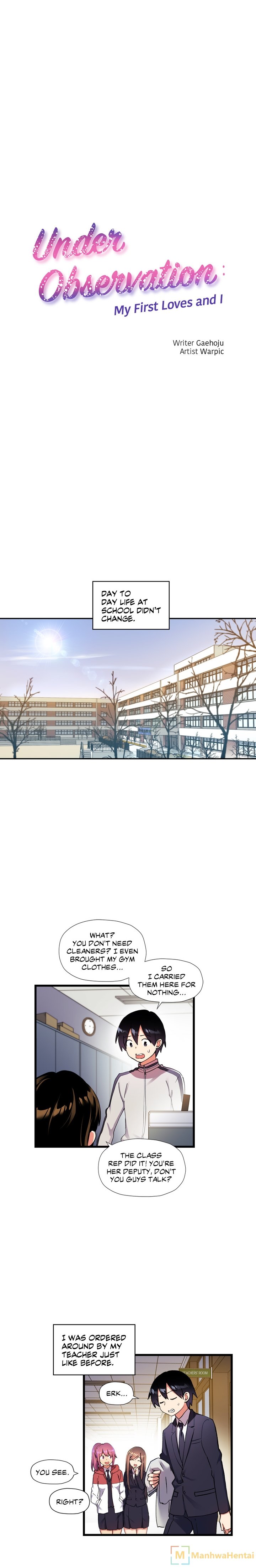 Under Observation My First Loves Read Under Observation: My First Loves and I [English] | hManhwa.com